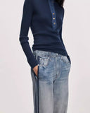Rag & Bone Terry Wide Leg Track Pant