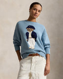Ralph Lauren Cotton Polo Player Bear Sweater