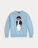 Ralph Lauren Cotton Polo Player Bear Sweater