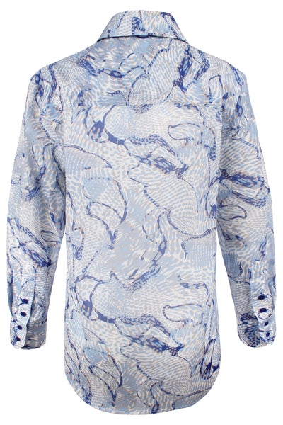 ANDIE BOYFRIEND SHIRT SEA SPRAY
