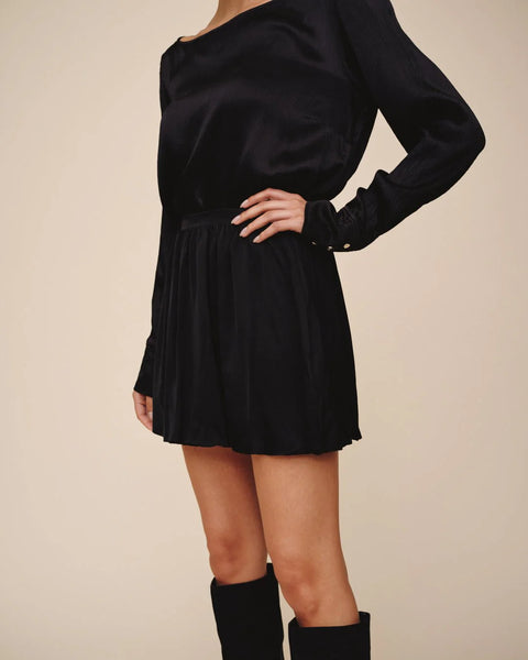 Bella Dahl Bubble Skirt- Black