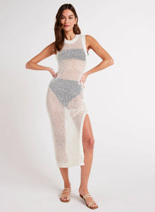 tank sweater dress Bebe Women's Crochet Fringe Resort Maxi Welcome to BLTIBY Siempre Ribbed Midi Sweater Dress