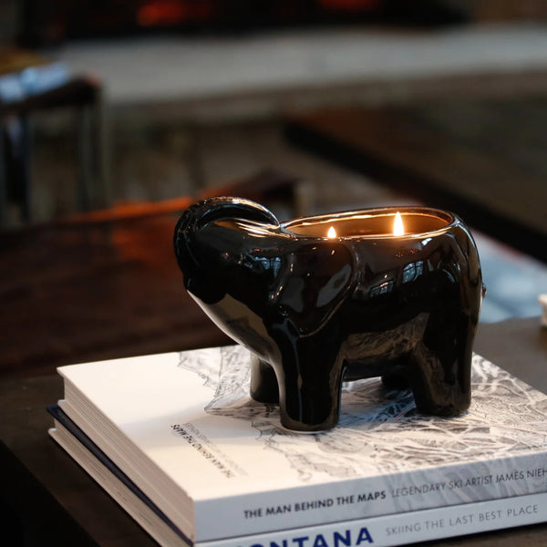 Thompson Ferrier-Elephant Candle