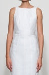 Et Ochs Farley Midi Denim Dress- Off White