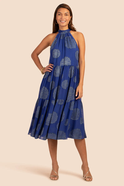 Immeasurable Dress- Bengal Blue/Ocean