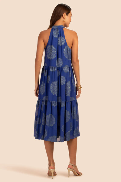 Immeasurable Dress- Bengal Blue/Ocean