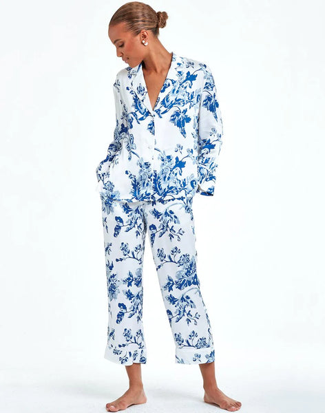 Mestiza Gigi Pajama Set- Porcelain Blue