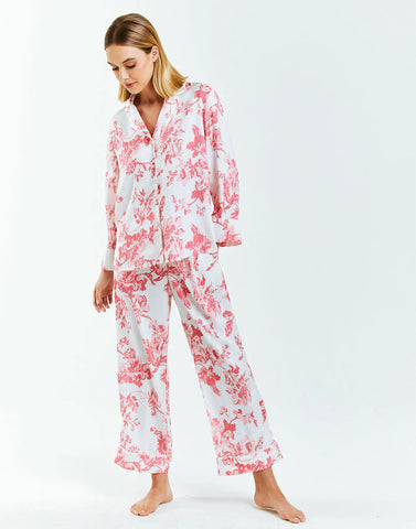 Mestiza Gigi Pajama Set- Porcelain Pink