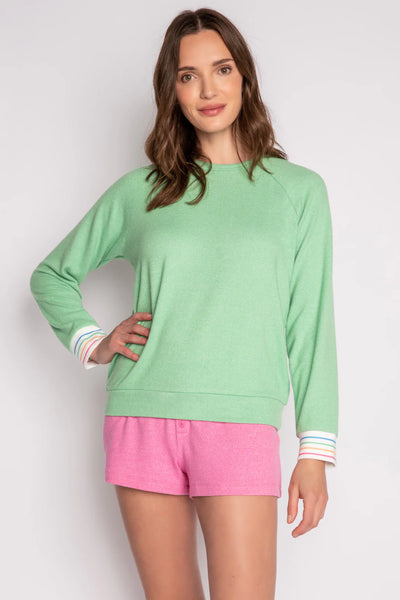 P.J. Salvage 2PC L/S Top & Short- Green