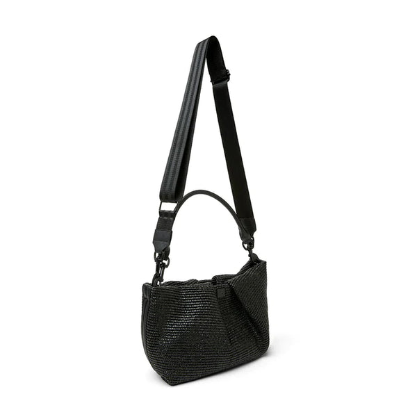 Savannah Handbag- Black Raffia